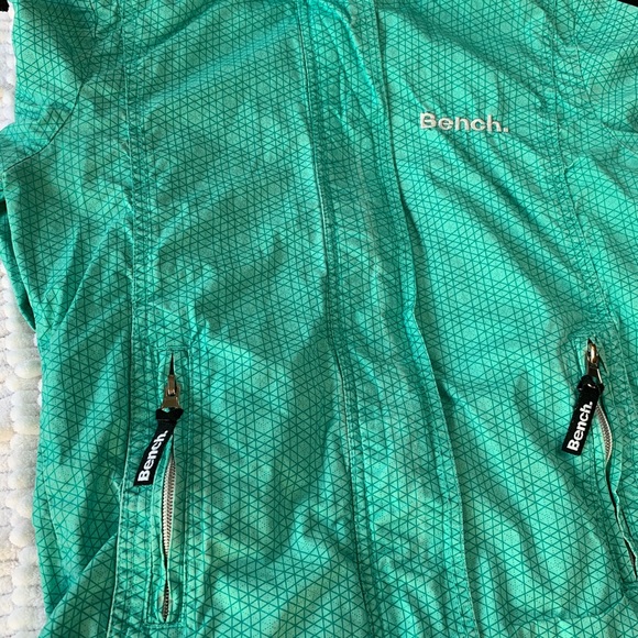 Bench Jacket - Teal Green with hood - Picture 2 of 7